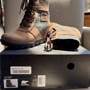 Sorel Lexie Wedge tobacco